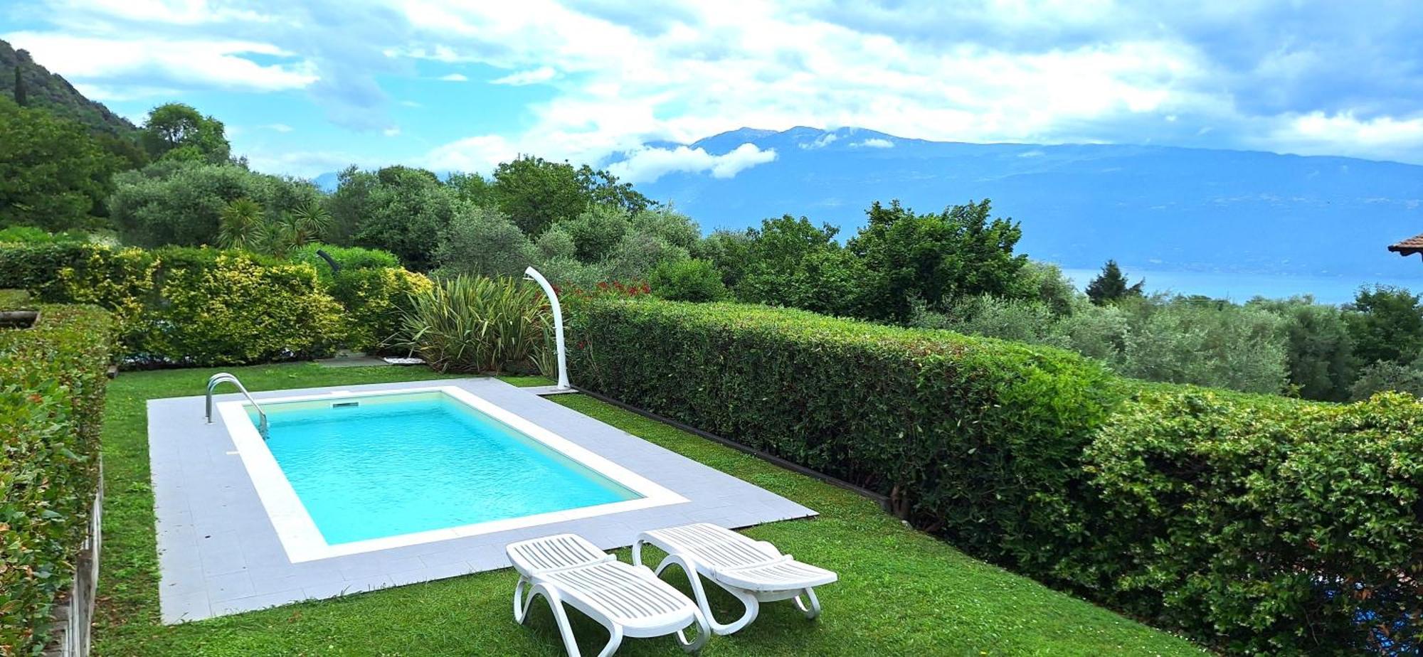 Residence Olivi - Panorama Lake View, Pool, Terrace, Garden, Wifi Toscolano Maderno Exteriör bild